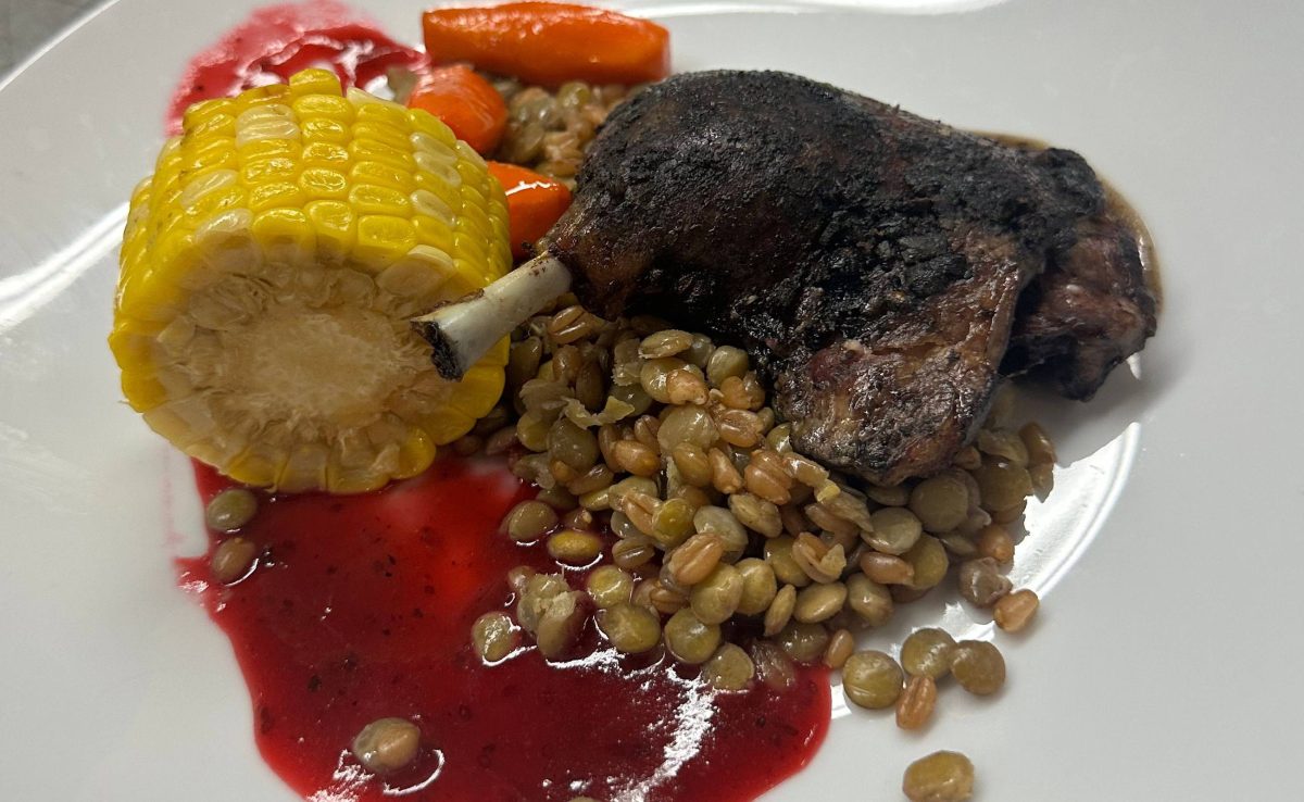 Chefs Tables - September 26 - Duck Leg Main Dish - Top Toques Institute of Culinary Excellence