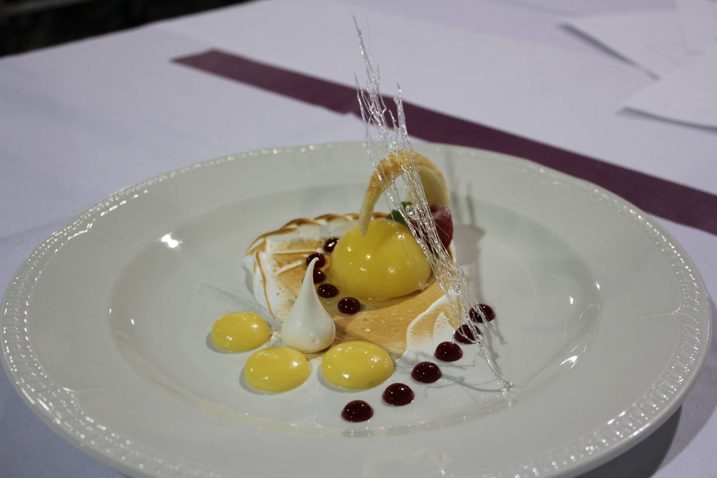 Skills Ontario Competition Desert Plate - Image - Top Toques Institute of Culinary Excellence